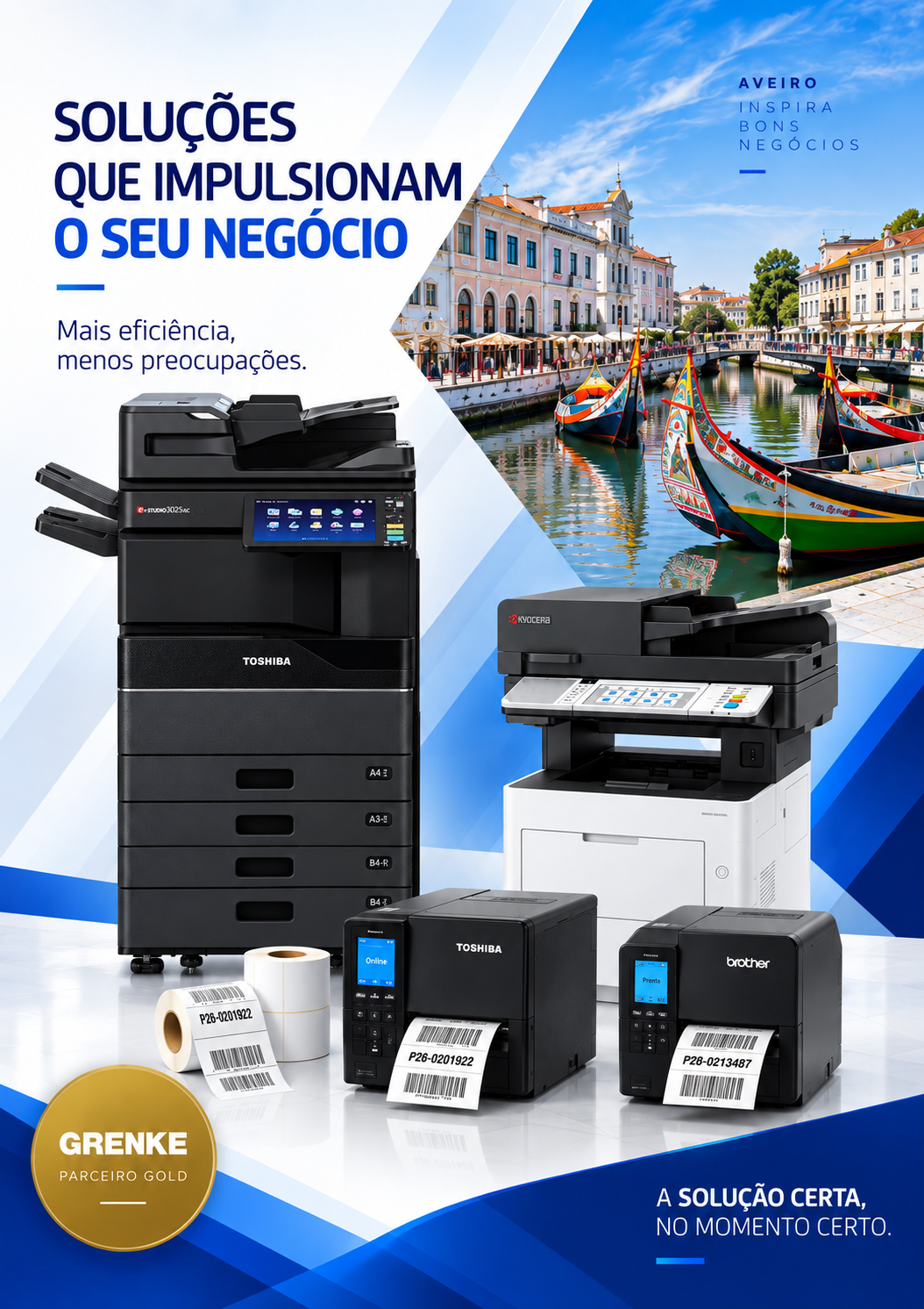 Multifunções A4\A3 cores 30ppm